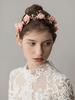 Hochzeitsblumen Kopfschmuck Strass Perlen Stirnband Braut Haarschmuck