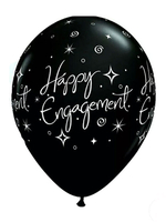 Hochzeitsdekorationen Ballon Latex Happy Engagement 20tlg