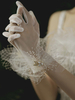 Hochzeitshandschuhe Kurzes Zubehör Tüll Spitze Brauthandschuhe
