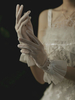 Hochzeitshandschuhe Mittleres Zubehör Tüll Spitze Brauthandschuhe