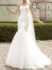 Hochzeitskleid Liebsten Hals ärmellose natürliche Taille Plissee Gericht Zug Brautkleider