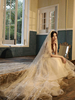 Hochzeitsschleier One Tier Lace Tüll Cut Edge Klassische Brautschleier