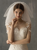 Hochzeitsschleier Sechs Stufen Cut Edge Classic Brautschleier