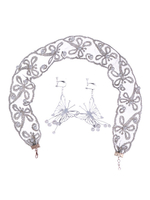 Hochzeitsschmuck-Set Brown Pearls Detail Necklace Set