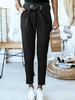 Hohe Taille Hosen Schärpe kurze Hosen
