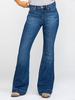 Hose tiefblaue Polyesterhose