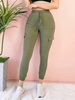 Hosen Hunter Green Cotton Blend Hose