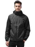 Jacke für Herren Reißverschluss Polyester Amazing Black Jacket