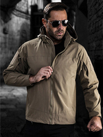 Jacke für Herren Reißverschluss Polyester Modern