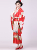 Japanisches Kimono Kostüm für Damen in Rot