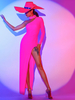 Jazz Dance Kostüme Damen Lycra Spandex Kleid Tanzkleidung