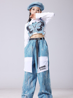 Jazz Dance Kostüme Damen Polyester Hose Top Tanzbekleidung