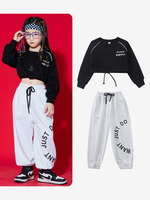 Jazz Dance Kostüme Damen Polyester Hose Top Tanzbekleidung