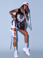 Jazz Dance Kostüme Damen Polyester Hosen Top Tanzbekleidung