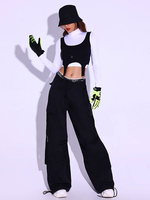 Jazz Dance Kostüme Damen Polyester Top Hosen Tanzbekleidung