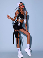 Jazz Dance Kostüme Damen Polyester Top Hosen Tanzbekleidung