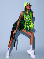 Jazz Dance Kostüme Damen Polyester Top Hosen Tanzbekleidung