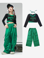 Jazz Dance Kostüme Damen Polyester Top Hosen Tanzbekleidung