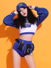 Jazz Dance Kostüme Frauen Sexy Shorts Crop Top Dancing Wear