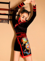 Jazz Tanzkostüme Qipao Playsuit Dancing Wear im chinesischen Stil