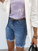 Jeans für Damen Fashion Straight Denim