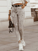 Jeans für Frauen Cowboy Baumwolle Bestickte Röhrenjeans