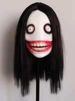Jeff The Killer Monster Urban Legends Halloween-Kostümmaske Kopfbedeckung