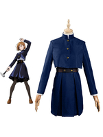 Jujutsu Kaisen Hexerei Fight Nobara Kugisaki Cosplay Kostüm Schuluniform Set