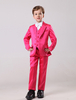 Jungen Anzüge für Hochzeit aus Satin in Rosarot