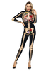 Karneval Kostüm Black Stretch Jumpsuit Polyester Trikot Urlaub Kostüme