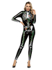 Karneval Kostüm Black Stretch Jumpsuit Polyester Trikot Urlaub Kostüme