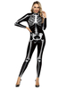 Karneval Kostüm Black Stretch Jumpsuit Polyester Trikot Urlaub Kostüme