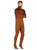Karneval Kostüm Coffee Brown Unicolor Zentai Anzüge Ganzkörper Lycra Spandex Jumpsuit Faschingskostüme