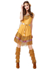 Karneval Kostüm Halloween-Kostüme Indianer-Stammes- Schärpe der Frau Orange Headwear Polyester Halloween-Feiertags-Kostüme Faschingskostüme