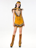 Karneval Kostüm Indianer Kostüm Halloween Damen Sexy Outfit Faschingskostüme