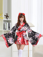 Karneval Kostüm Japanische Kimono Kostüm Karneval weibliche kurze Lolita Kleid Maid Cosplay Anime Set Faschingskostüme