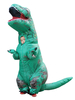 Karneval Kostüm Lustiges Kostüm Cyan Unisex Burlesque Polyester Overall Karneval Urlaub Dinosaurier Kostüme