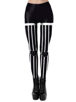 Karneval Kostüm Schwarze Damen Stretchhose Polyester Skinny Holidays Kostüme