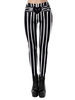 Karneval Kostüm Schwarze Damen Stretchhose Polyester Skinny Holidays Kostüme