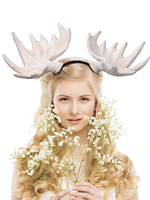 Karneval Stirnband Kunststoff Haarband für Frauen Karneval Haarschmuck