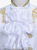 Karneval Weißes Vintage Accessoire Spitzen Rüschen Krawatte Aristokraten Stil Herren Halloween