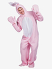Kigurumi-Pyjama-Einteiler Halloween-Erwachsener rosa Polyester-Overall Kigurumi-Kostüme