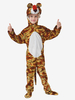 Kigurumi-Schlafanzug Einteiler Halloween Tier Overall aus Polyester für Kinder