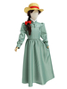 Kind Cosplay Heulen bewegendes Schloss Sophie One Piece Kleid Hut 2-teiliges Set Polyester Kid Cosplay Kostüm Set