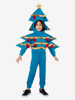 Kind Weihnachten Cosplay Blauer Weihnachtsbaum Cosplay Kostüme