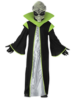 Kinder Halloween Kostüm Jungen Schwarz Alien Kleid Mit Maske Und Zubehör Halloween