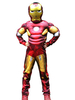 Kinder Halloween Kostüm Red Iron Man Cosplay Farbblock Roman Strick Overall Mit Maske Für Jungen Halloween