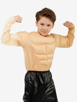 Kinder-Halloween-Kostüme Fleisch-Halloween-Polyester-Faser-Polyester-Oberteil für Kinder