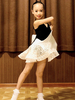 Kinder Latin Dance Kleider Black Girls Set Lycra Spandex Rock Top Tanzkostüm