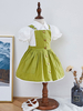 Kinder Lolita Kleid Set Trägerkleid und Hemd